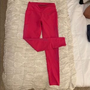 VS Hot Pink Tights